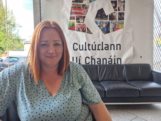 Education Co-ordinator in Cultúrlann Uí Chanáin Carol McNamara.