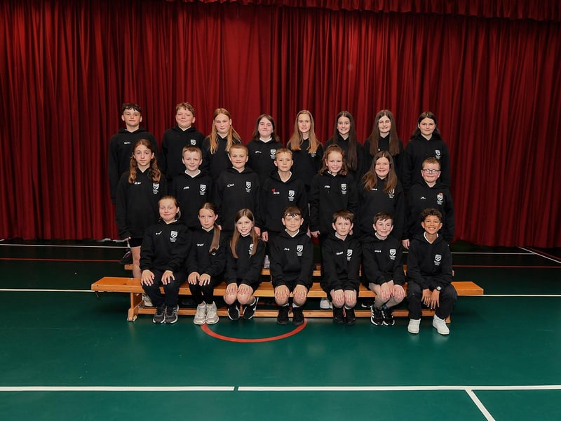 Mrs Scott’s P7 class at Drumahoe Primary School.