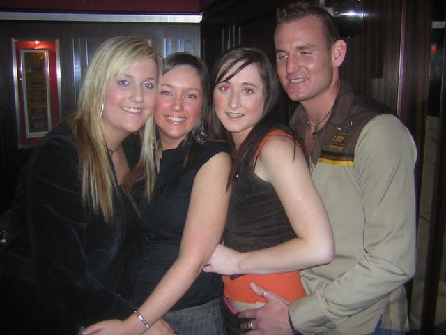 Locals having a good time at Derry's nightlife spots back in November 2005.