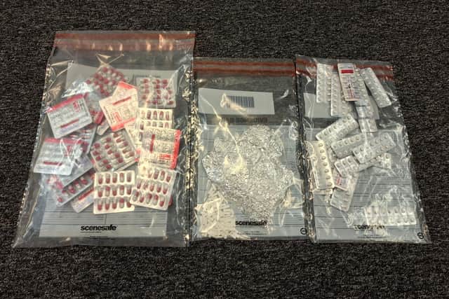 Suspected Class C drugs.