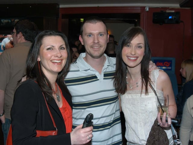 Angela out partying with friends.