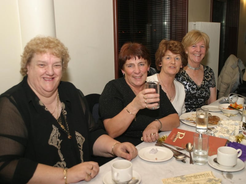 Christmas parties in Derry in December 2003.