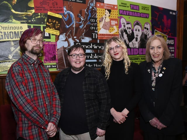 Panellists- Riley McCahon, Jason Dunne, Alexa Moore and Jennifer Clifford.(Photos- Kerrie Quinn, nwpresspics)