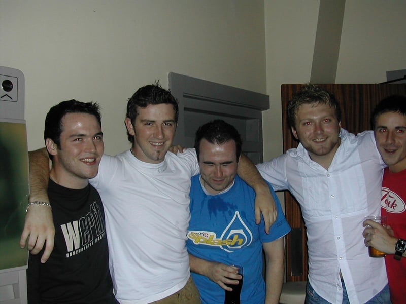 A night out in Sugar Niteclub in Derry in September 2003