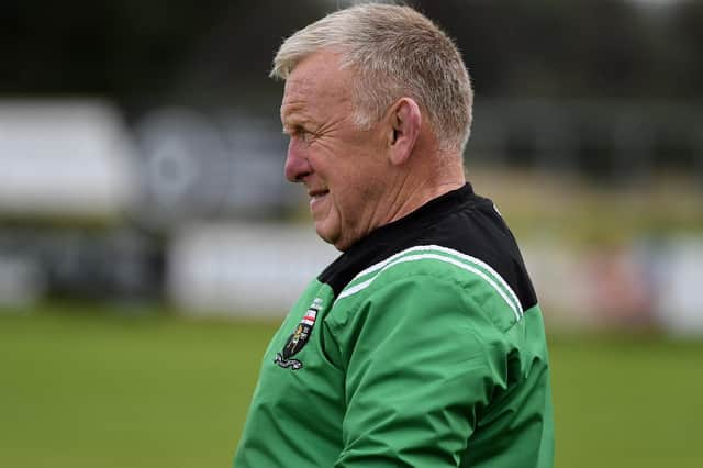 City of Derry head coach Eugene Murnane. Photo: George Sweeney
