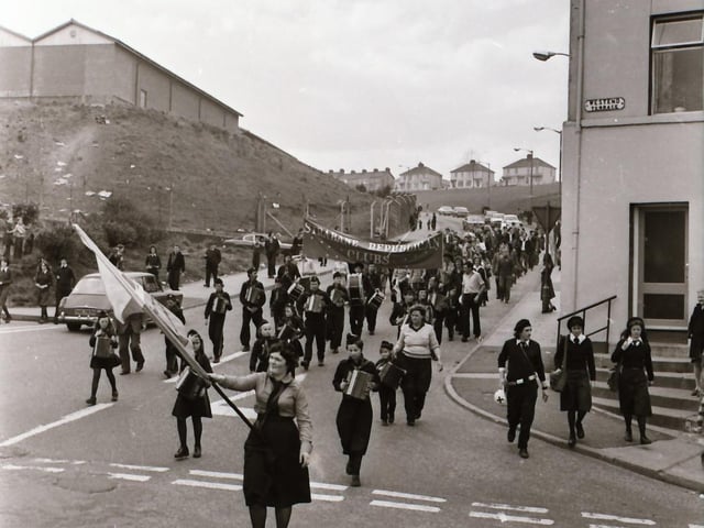 Republican Easter commemorations in Derry.