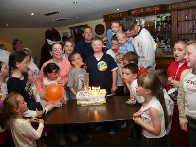 Robert Canning's 12th birthday.