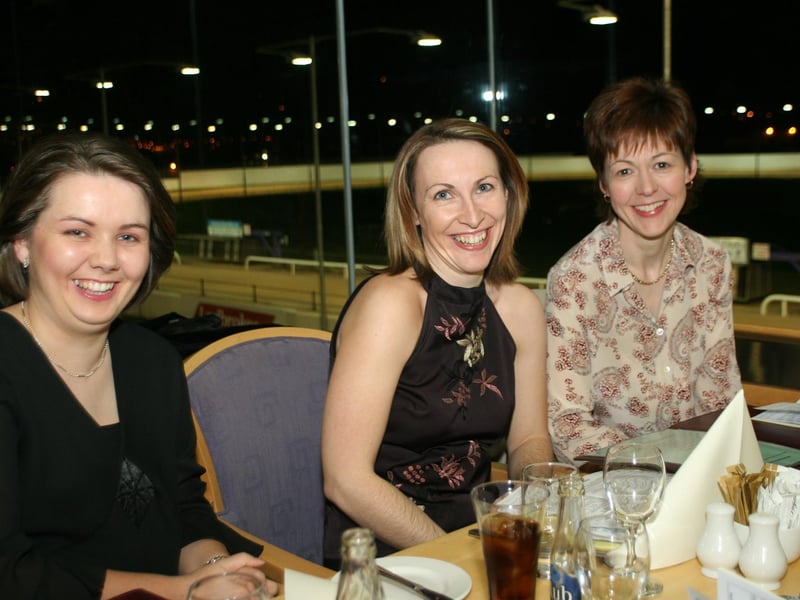 Folks out enjoying the Lifford Races back in January 2005.