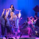 'Cinderella' (Jasmine Gardiner) and cast members perform at Derry's Millennium Forum.