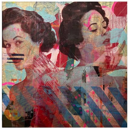 Patch Day. Mixed Media