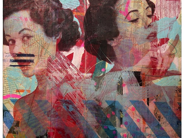 Patch Day. Mixed Media