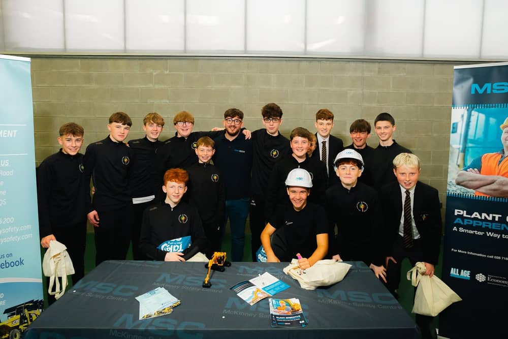 Post-primary pupils from Derry and Strabane who took part in a highly successful Future Pathways Careers Event