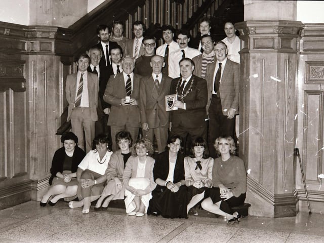 Group at Medical function reception at the Guildhall.