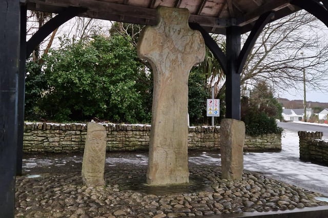 The 7th Century Carndonagh Cross in Donegal.