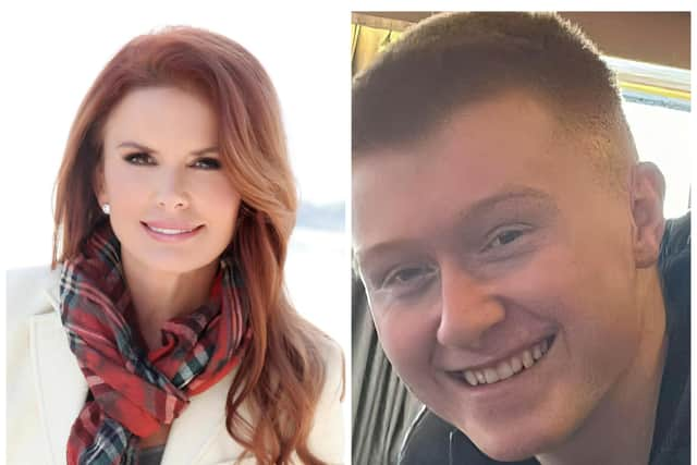 Actress Roma Downey has asked for prayers as her family mourns the loss of Thomas Gallagher.