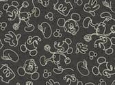 Mickey Doodles Onyx Rug