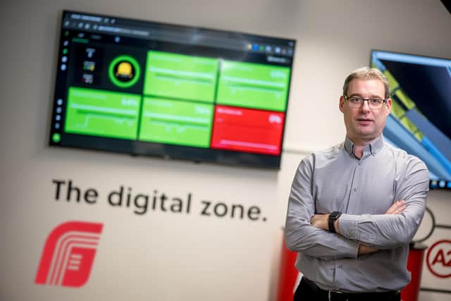 Mark Higgins, Director of the new A2 (Automation Accelerator) Hub which FAST Technologies has opened in Catalyst,  Derry.