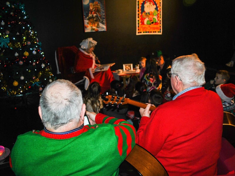 'Twas the week before Christmas' in Studio 2 in Derry with the Grinch, Santa, Mrs Claus, Cindy Lou Who, the elves and a Christmas Fairy.