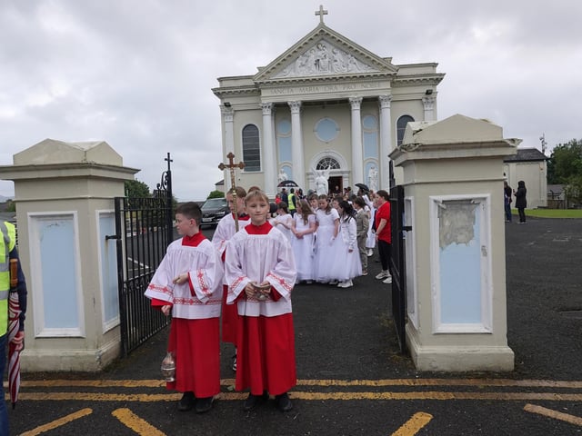 Corpus Christi Procession in Buncrana.