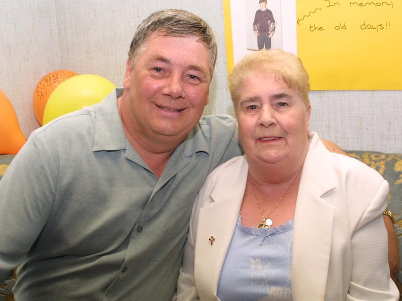 Damian with his mum, Mary.