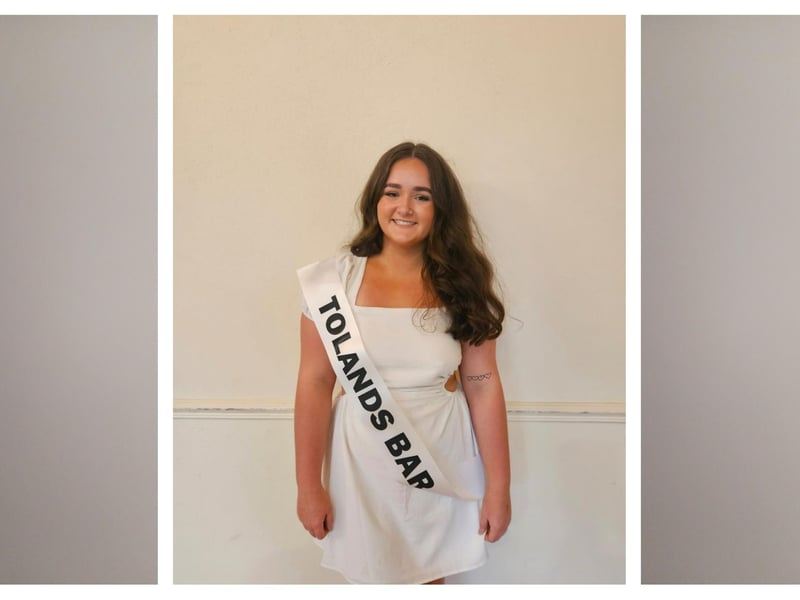 Clonmany Festival Queen finalists.Kodi McDaid - Toland's Bar