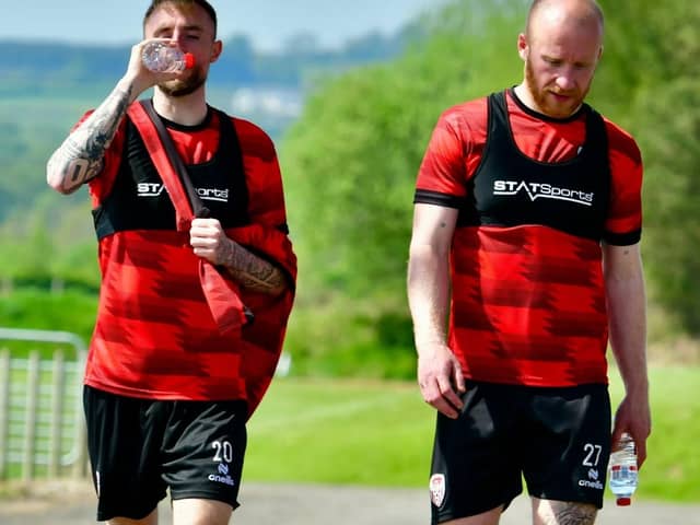 Carl Winchester and his cousin Liam Boyce have been two crucial signings for Tiernan Lynch. Photo by Kevin Morrison.