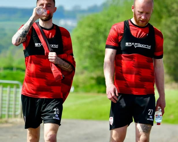 Carl Winchester and his cousin Liam Boyce have been two crucial signings for Tiernan Lynch. Photo by Kevin Morrison.