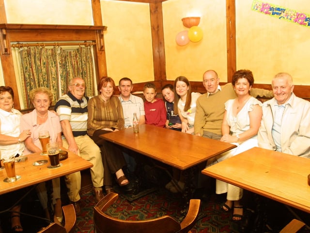 Sally McLaughlin, Eileen Brown Tom Brown, Caroline Harkin, Danny McLaughlin, Nathaniel Harkin, Daniel Cassidy, Joanie Callaghan, Thomas Cassidy, Sharon McElhinney, Billy McLaughlin.