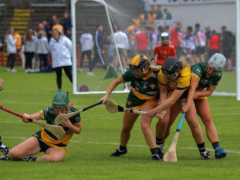 July 2023, Australasia and the Middle East in action during the GAA World Games Ladies Open Knockout final in Celtic Park. Photo: George Sweeney.