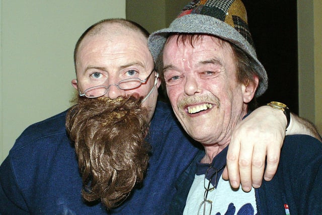 John McCloskey and Raymond Quigg 2007. (Hugh Gallagher)