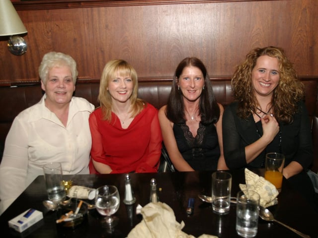 Christmas parties in Derry in December 2003.