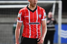 Derry City young defender Daithi McCallion, along with team-mate Caoimhin Porter, has joined Finn Harps on-loan.
