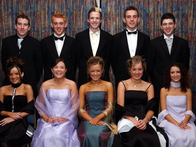 St Columb's College Formal 20 years ago in Derry in 2003