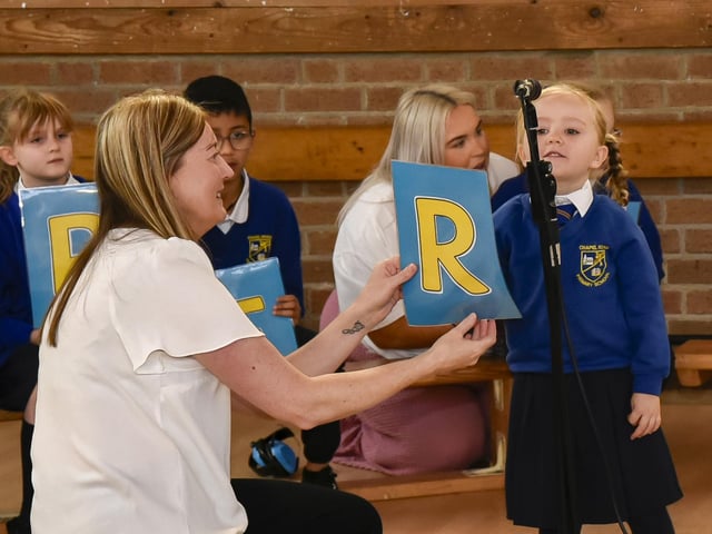 Celebrations in Chapel Road Primary School.