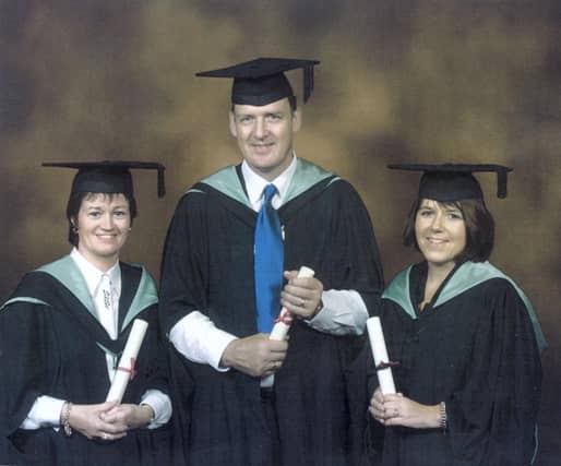 Derry graduation pictures from 20 years ago in September 2003