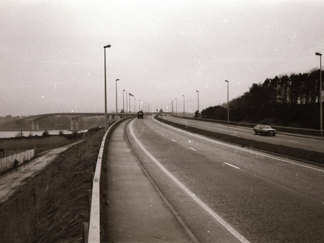 The recently opened Foyle bridge gets new ICW infrastructure.