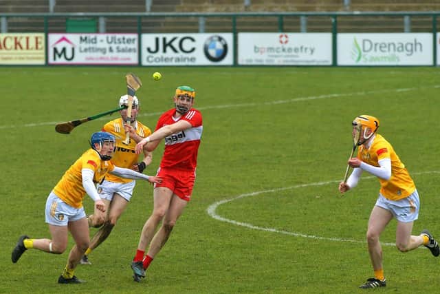Derry’s Segdae Melaugh . Photo: George Sweeney. DER2310GS – 119