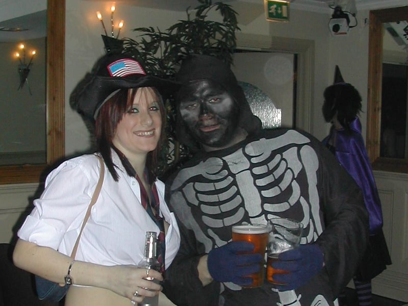 Celebrating Halloween in Derry 20 years ago