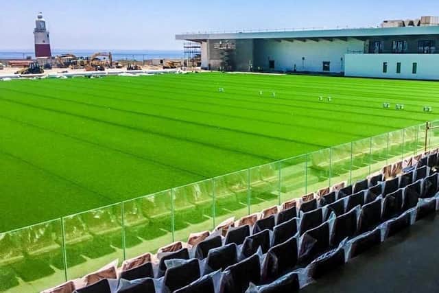 The much more modest Europa Point Stadium has been selected to to host Derry City who take on the Magpies next month in Gibraltar.