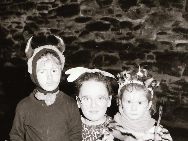 Derry folks dressed up for Halloween night, back in October 1994.