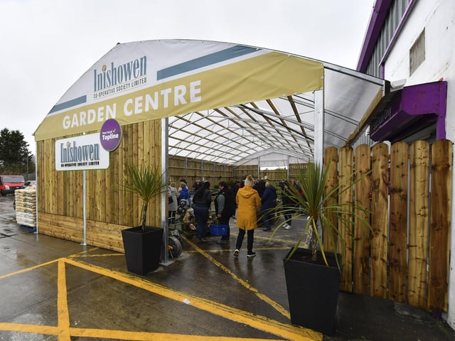 The newly opened Garden Centre at the Inishowen Cooperative Centre in Buncrana. Photo: George Sweeney