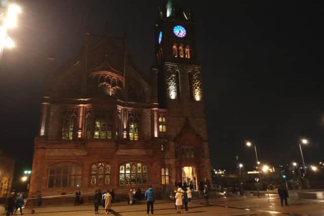 The Guildhall in Derry.