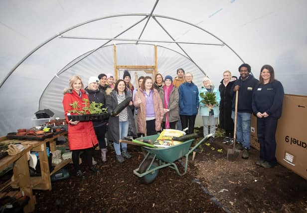 'NO DIG GARDENING' TRAINING FOR TEACHERS. . . .Group pictured at Hollybush Primary School, Derry last week taking part in a 'No Dig Gardening' Trianing course for primary and secondary school teachers and sponsored by Natural World Products in conjunction with Eco Schools Northern Ireland. Included are Sharon McMaster, Community Growing and Outreach Manager, Natural World Products, Biruk Sahle, NWP and Gareth Lamrock, Field Offier, Eco Schools NI. (Photos: Jim McCafferty Photography)