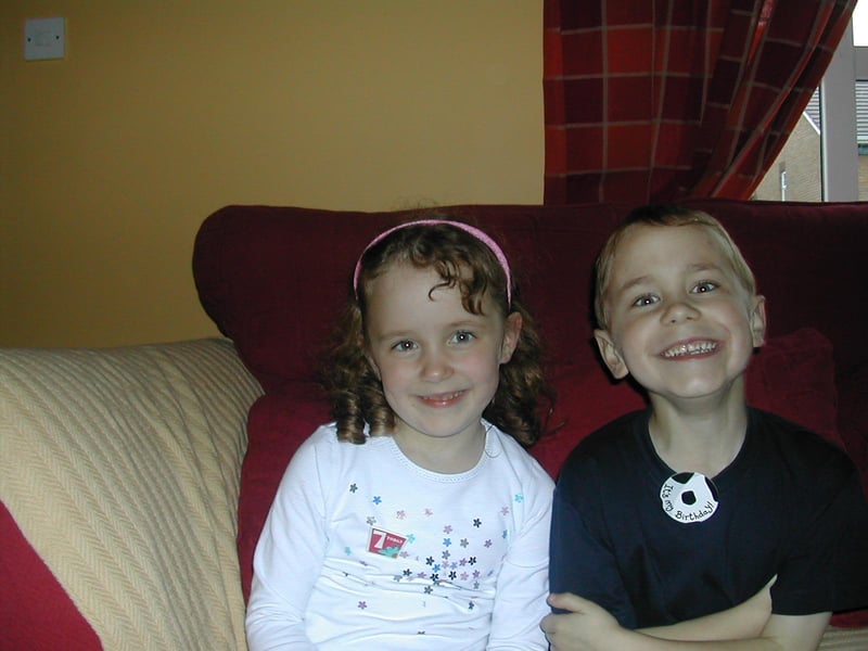 Twins Seanan and Seamus Saunders 7th birthday party at the Bowling Alle