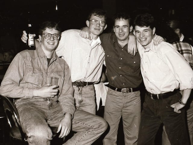 Squires big band night back in 1995.