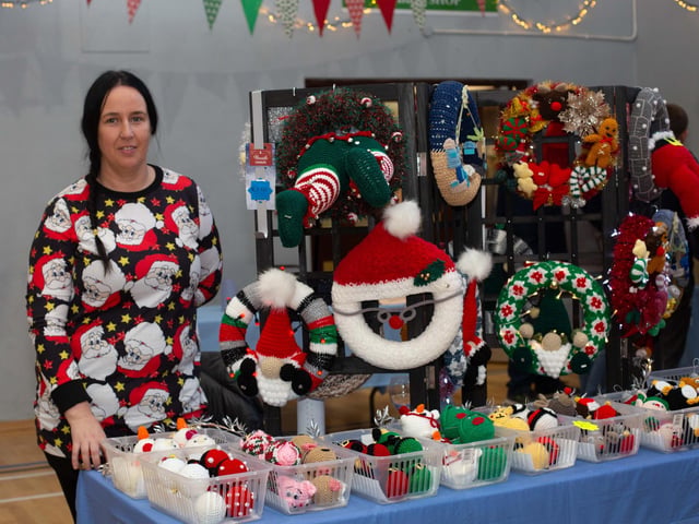 The Clonmany Christmas Craft Fair in Clonmany Community Centre was a big success,