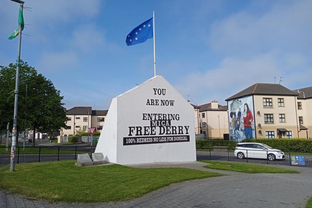 Free Derry Corner in the Bogside has become an internationally recognised symbol of resistance, hope and an iconic monument to Civil Rights struggles here and elsewhere. Today the wall is still used to highlight the plight of the oppressed and dispossessed around the world and to highlight just causes and struggles in Ireland and beyond.