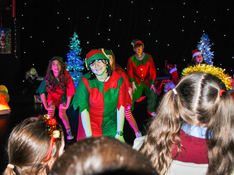 'Twas the week before Christmas' in Studio 2 in Derry with the Grinch, Santa, Mrs Claus, Cindy Lou Who, the elves and a Christmas Fairy.
