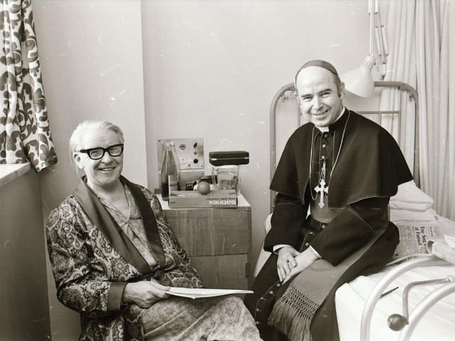 Bishop Edward Daly's pastoral visit to the Waterside.