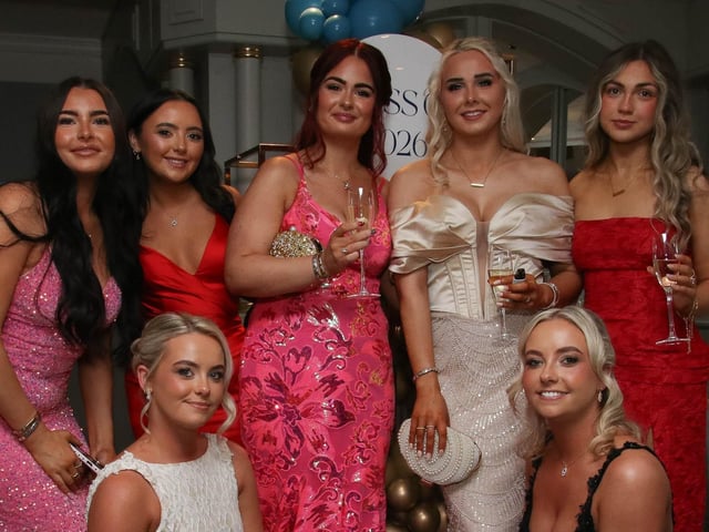Group pictured at The Nurses Ball, Class of 2026 held in The Everglades Hotel. (Photo - Deirdre Heaney, nwpresspics)